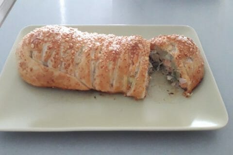 Cliquez pour zoomer ! Feuilleté saumon et poireaux Thermomix par Somkivle