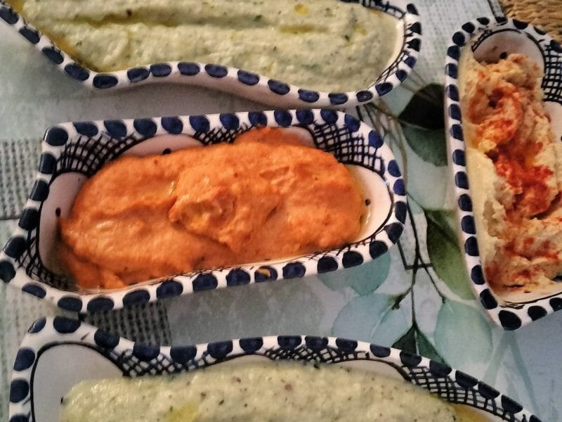 Cliquez pour zoomer ! Houmous aux poivrons rouges Thermomix par sabaya