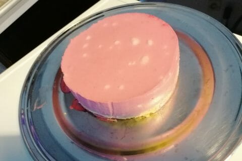 Cliquez pour zoomer ! Bavarois aux framboises Thermomix par laetie