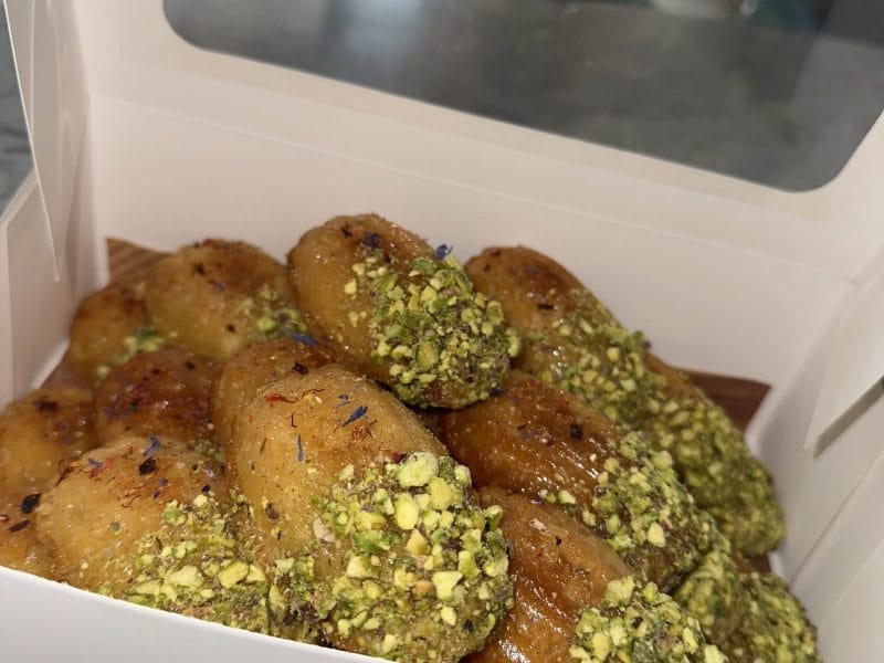 Cliquez pour zoomer ! Madeleines au safran, orange et miel Thermomix par saadias