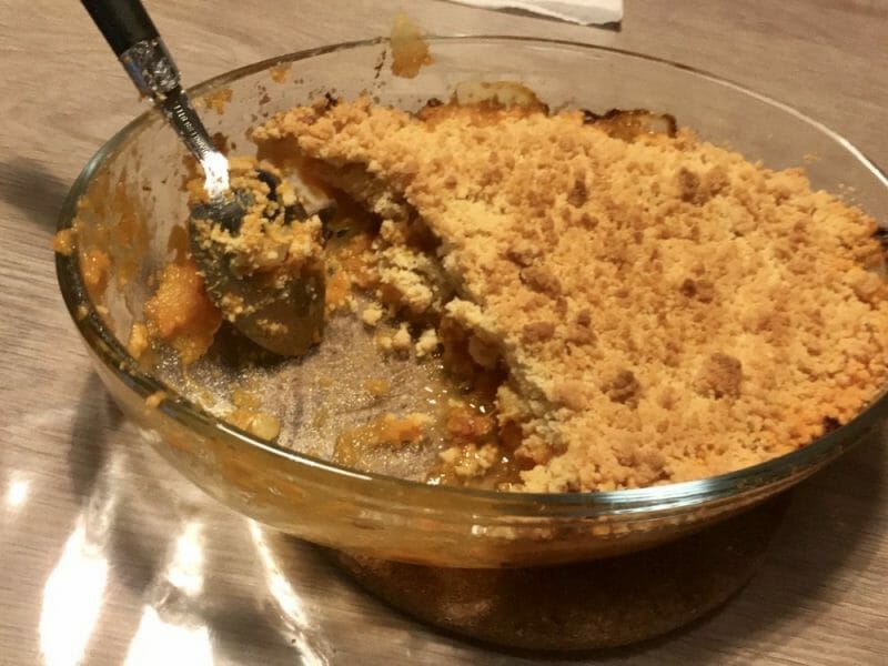 Cliquez pour zoomer ! Crumble de butternut au chorizo Thermomix par Bonchonchon32