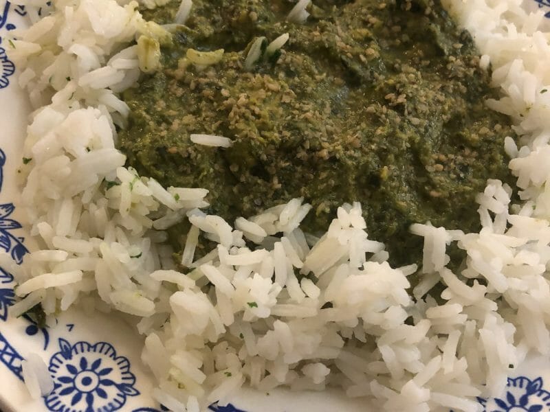 Cliquez pour zoomer ! Poulet Palak Thermomix par julieall