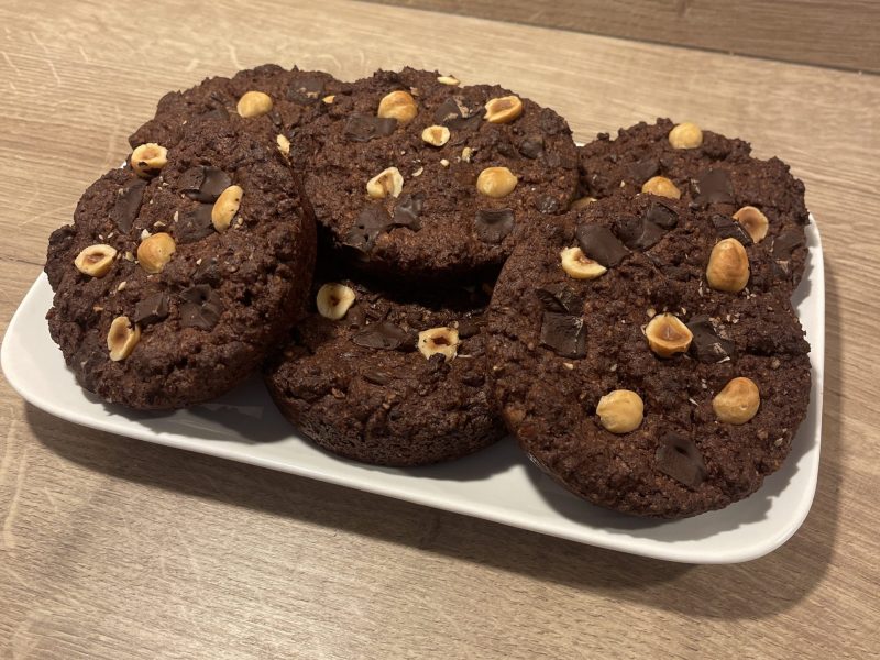 Cliquez pour zoomer ! Cookies avoine et chocolat Thermomix par Cuisine en famille ❤️