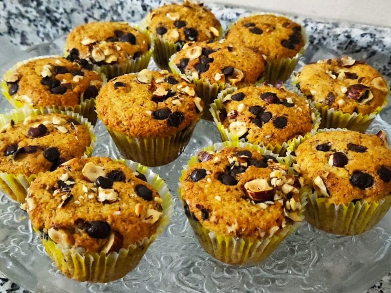 Cliquez pour zoomer ! Muffins aux noisettes Thermomix par Doundoun