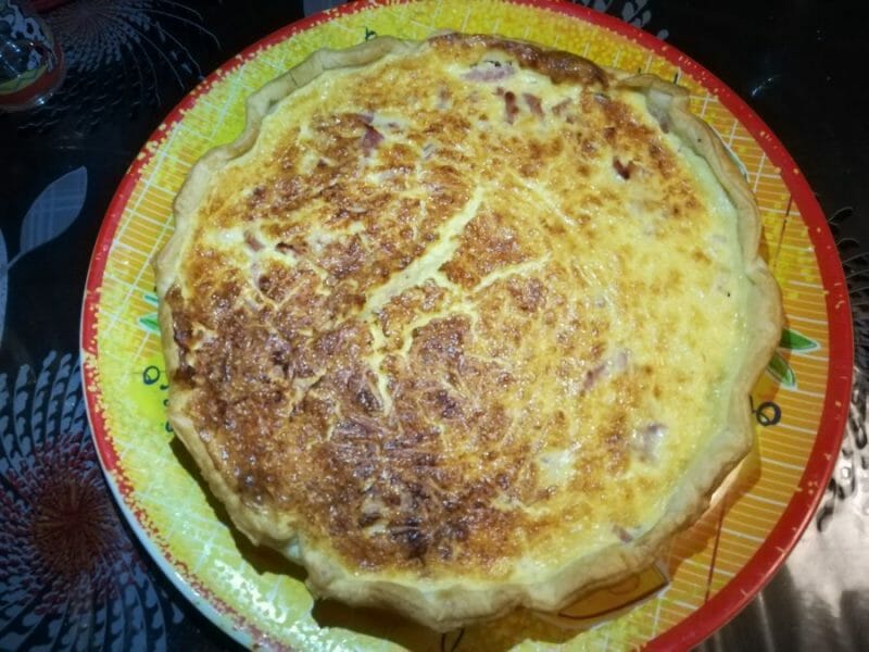 Cliquez pour zoomer ! Quiche lorraine Thermomix par Tisoeur