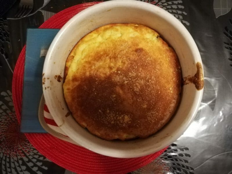 Cliquez pour zoomer ! Soufflé de courgettes au saumon fumé Thermomix par Tisoeur