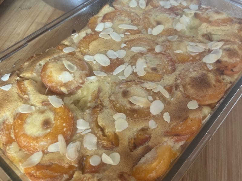 Cliquez pour zoomer ! Clafoutis aux abricots Thermomix par sev-94