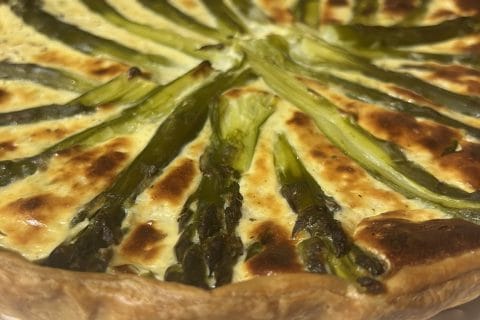 Cliquez pour zoomer ! Tarte asperges et ricotta Thermomix par sev-94