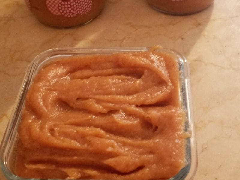 Cliquez pour zoomer ! Compote coings et pommes Thermomix par leila_106