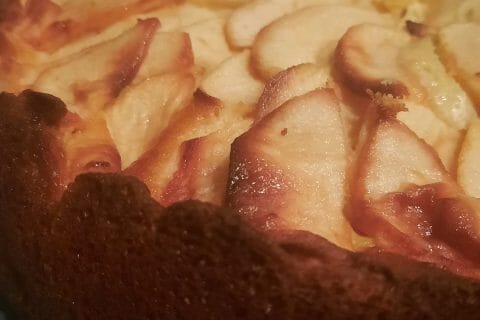 Cliquez pour zoomer ! Gâteau aux pommes et mascarpone Thermomix par Margaux