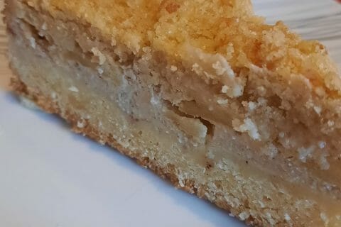 Cliquez pour zoomer ! Tarte aux pommes façon crumble Thermomix par Margaux