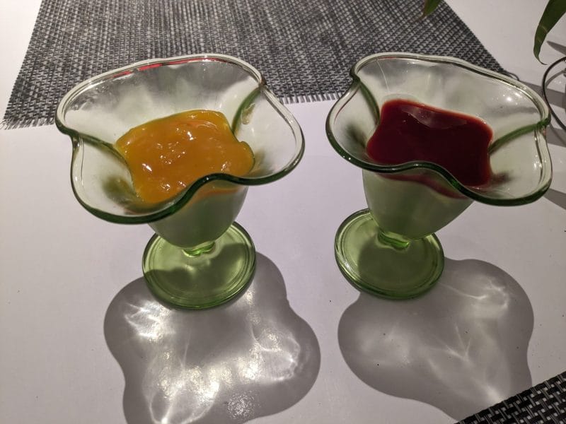 Cliquez pour zoomer ! Panna cotta coco mangue Thermomix par Ktystylee