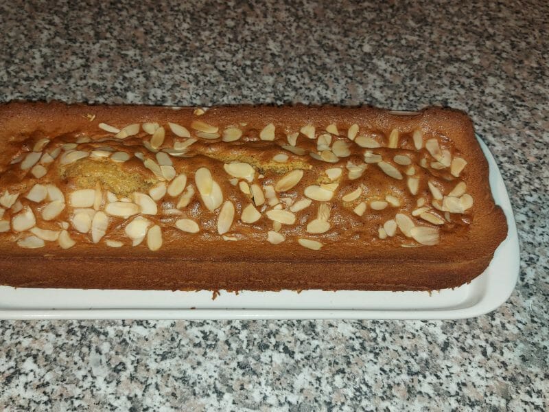 Cliquez pour zoomer ! Cake aux amandes Thermomix par Ktystylee