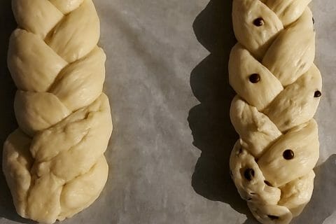 Cliquez pour zoomer ! Brioche tressée à la mie filante Thermomix par Ktystylee