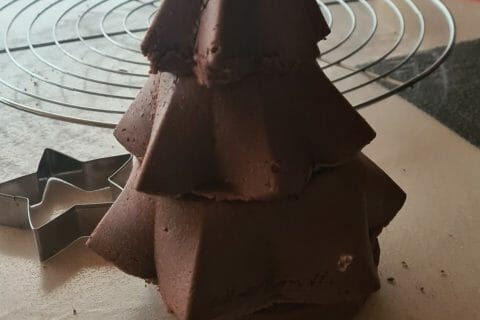 Cliquez pour zoomer ! Génoise au chocolat Thermomix par aurelie