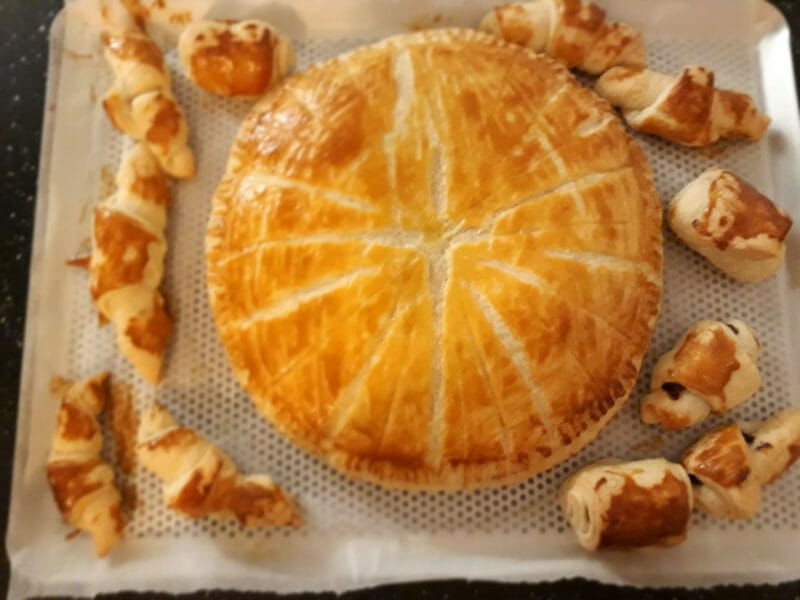 Cliquez pour zoomer ! Pâte feuilletée en escargot Thermomix par sandy0706