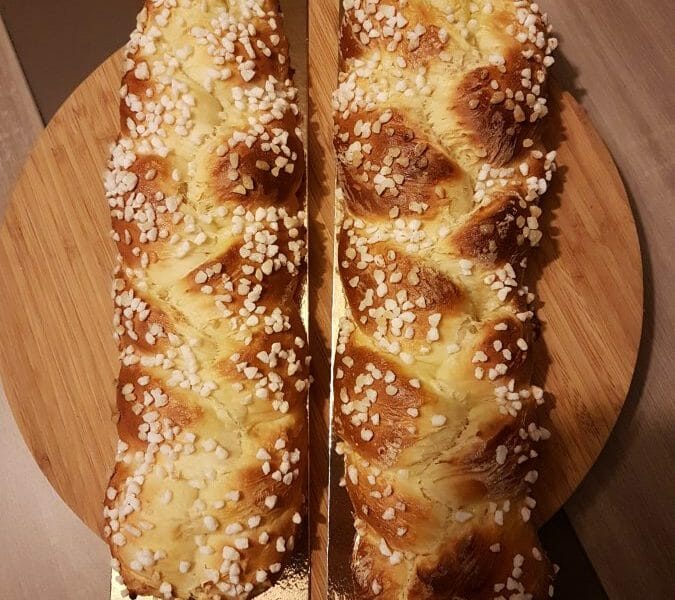 Cliquez pour zoomer ! Brioche tressée à la mie filante Thermomix par Debo49125