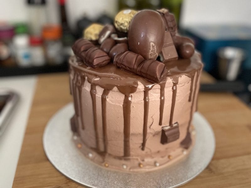Cliquez pour zoomer ! Layer cake Kinder Bueno Thermomix par tc342497
