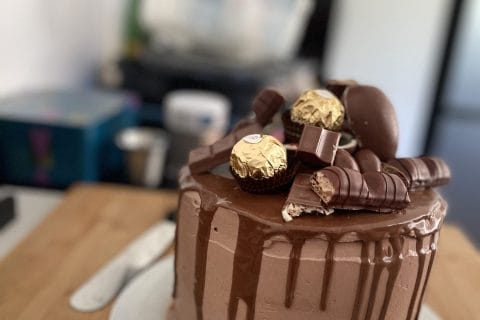 Cliquez pour zoomer ! Layer cake Kinder Bueno Thermomix par tc342497