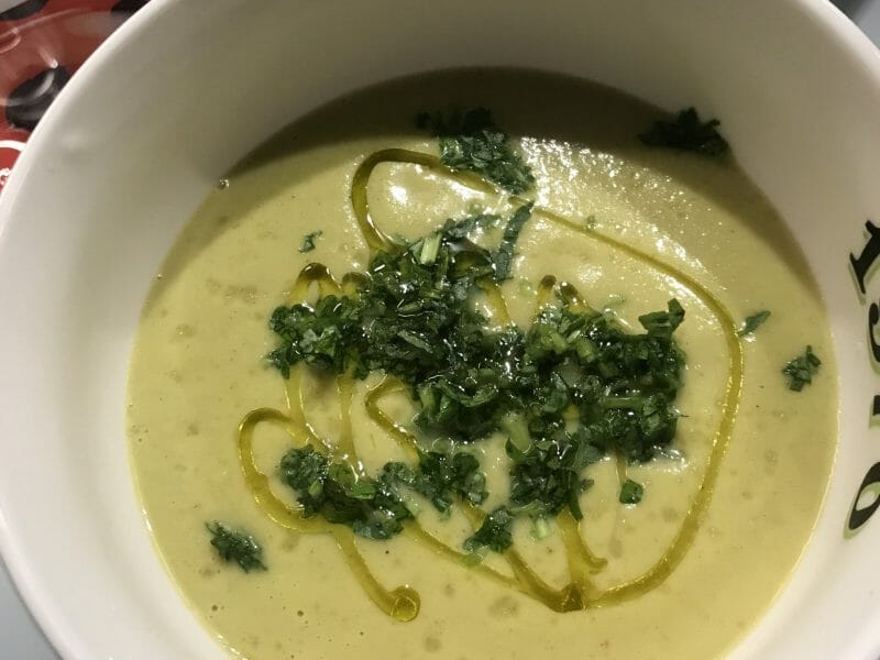 Cliquez pour zoomer ! Velouté de brocoli et feta Thermomix par kati_6