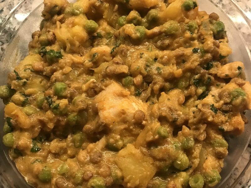 Cliquez pour zoomer ! Curry de poulet aux patates douces Thermomix par kati_6