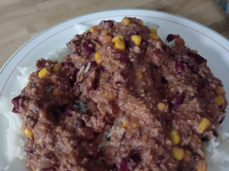 Cliquez pour zoomer ! Chili con carne Thermomix par mishka48