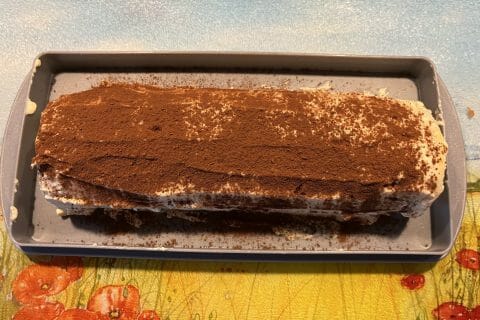 Cliquez pour zoomer ! Bûche Tiramisu Thermomix par Piafrouge