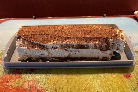 Cliquez pour zoomer ! Bûche Tiramisu Thermomix par Piafrouge