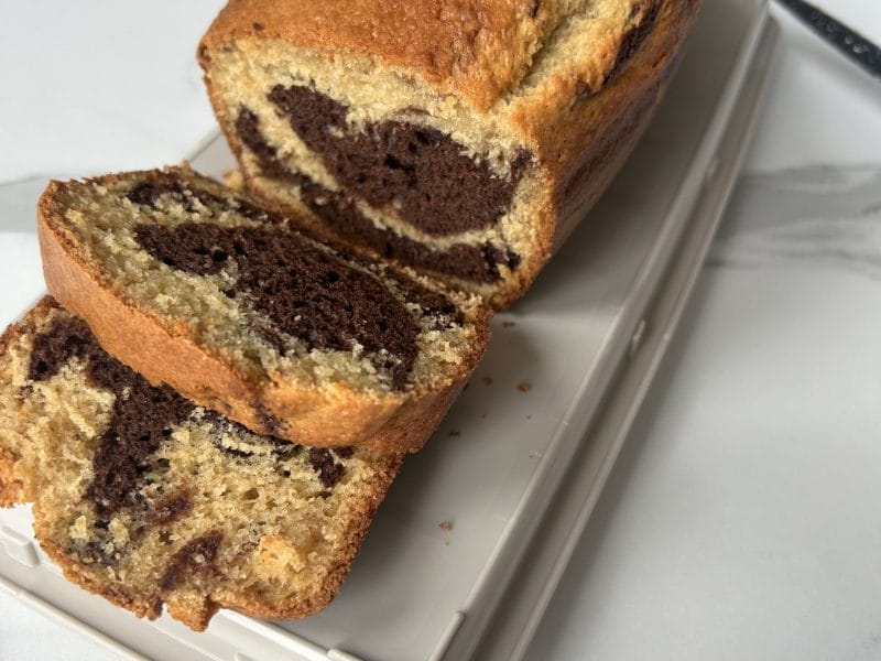 Cliquez pour zoomer ! Marbré au chocolat Thermomix par cecefb