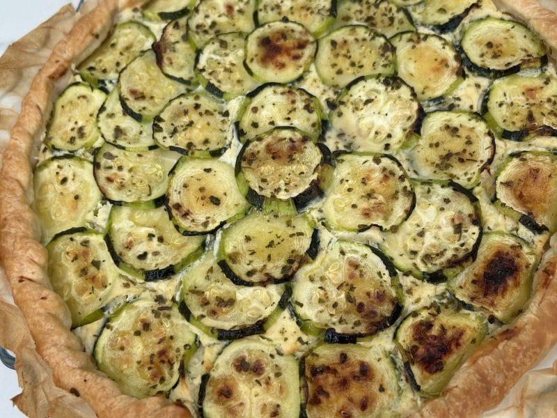 Cliquez pour zoomer ! Tarte courgettes et ricotta Thermomix par cecefb