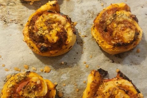 Cliquez pour zoomer ! Pizza rolls jambon champignons Thermomix par TomBsqt