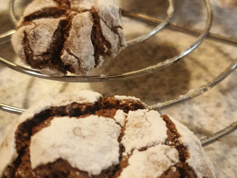 Cliquez pour zoomer ! Craquelés au chocolat Thermomix par TomBsqt