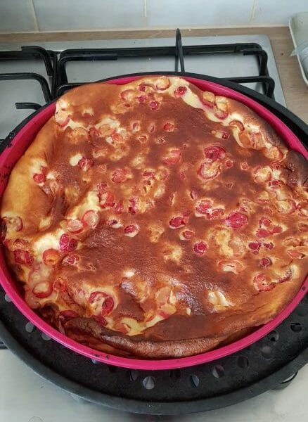 Cliquez pour zoomer ! Clafoutis aux cerises Thermomix par grenouille53