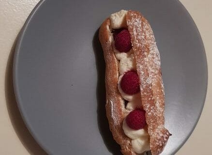 Cliquez pour zoomer ! Éclairs fraises chantilly Thermomix par Dounia216