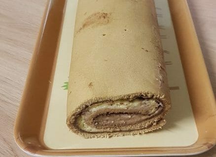 Cliquez pour zoomer ! Bûche Tiramisu Thermomix par Dounia216