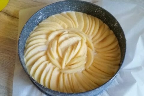 Cliquez pour zoomer ! Gâteau aux pommes et mascarpone Thermomix par Dounia216