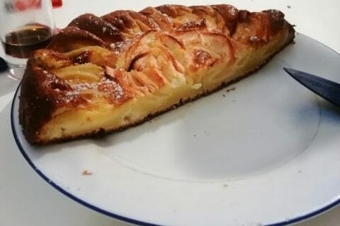 Cliquez pour zoomer ! Gâteau aux pommes et mascarpone Thermomix par Dounia216