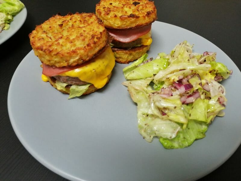 Potatoes burger au Thermomix Cookomix