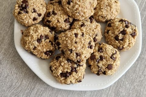 Cliquez pour zoomer ! Biscuits avoine, banane et chocolat Thermomix par Dounia216