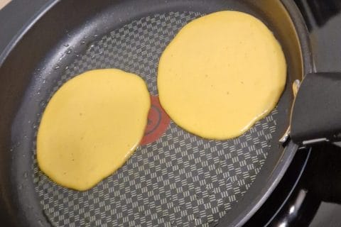 Cliquez pour zoomer ! Pancakes à la patate douce Thermomix par Dounia216