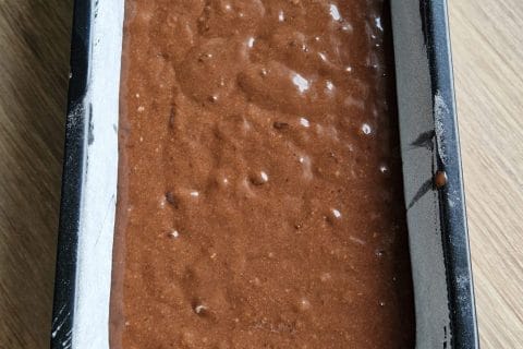Cliquez pour zoomer ! Cake au chocolat et à la banane Thermomix par Dounia216
