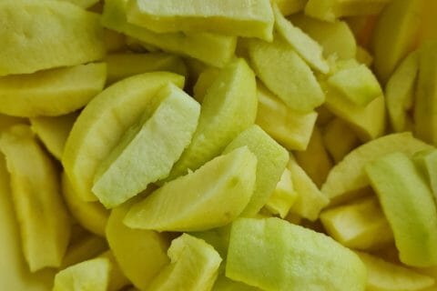 Cliquez pour zoomer ! Compote pommes fraises Thermomix par Dounia216