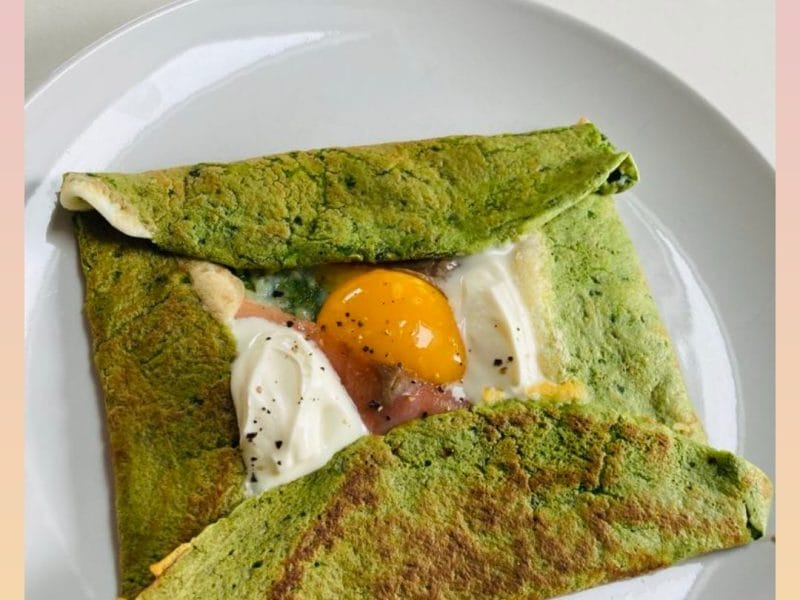 Cliquez pour zoomer ! Crêpes aux épinards Thermomix par audreyfleur