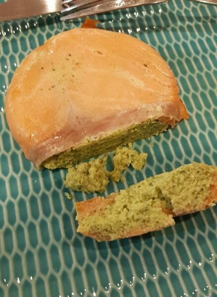 Cliquez pour zoomer ! Timbales de courgettes et saumon fumé Thermomix par Perry5691