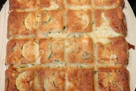 Cliquez pour zoomer ! Gâteau invisible aux courgettes Thermomix par floflo76650