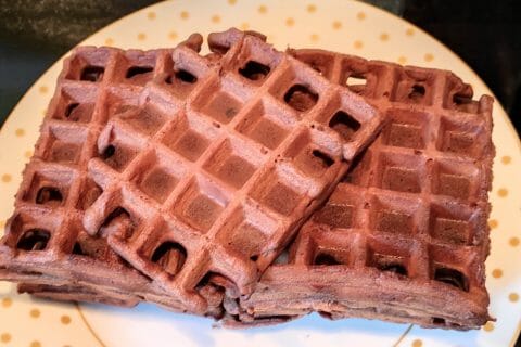Cliquez pour zoomer ! Gaufres brownies Thermomix par floflo76650