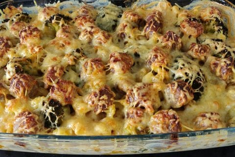 Cliquez pour zoomer ! Gratin de pâtes au brocoli Thermomix par scott_sky