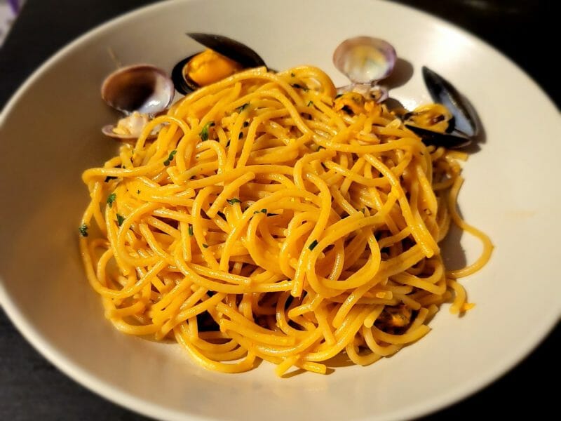 Cliquez pour zoomer ! Spaghettis aux palourdes Thermomix par amber_2