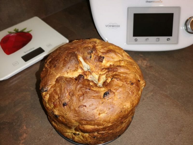 Cliquez pour zoomer ! Panettone Thermomix par Jenni en cuisine 🤗