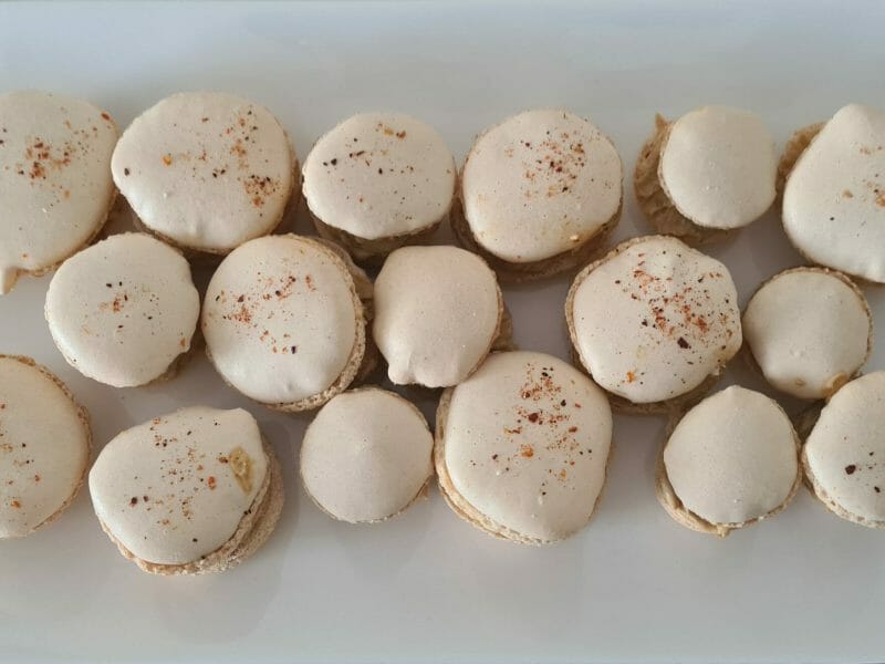 Cliquez pour zoomer ! Macarons salés au foie gras Thermomix par Virginie62
